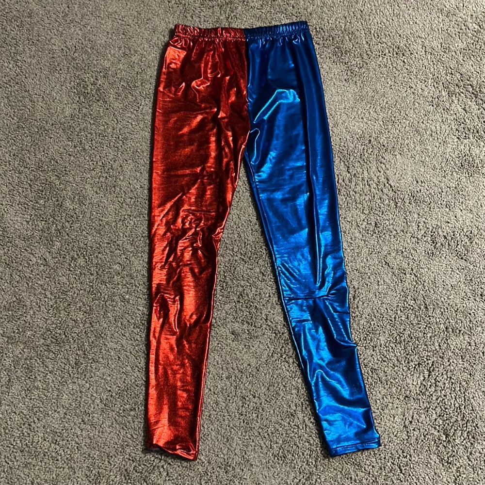 Harley Quinn costume pants/Leggings